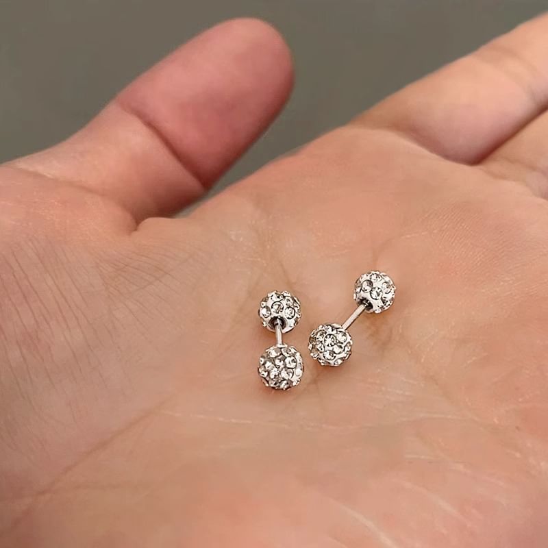 Rhinestone Earring Stud