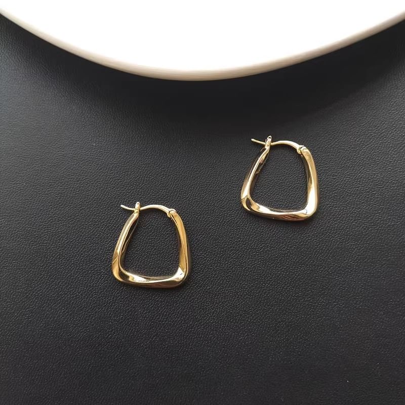 Hoop Geometric Earring