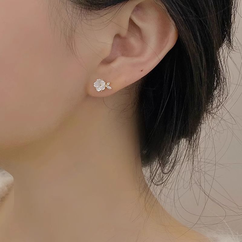 Stud Flower Earring