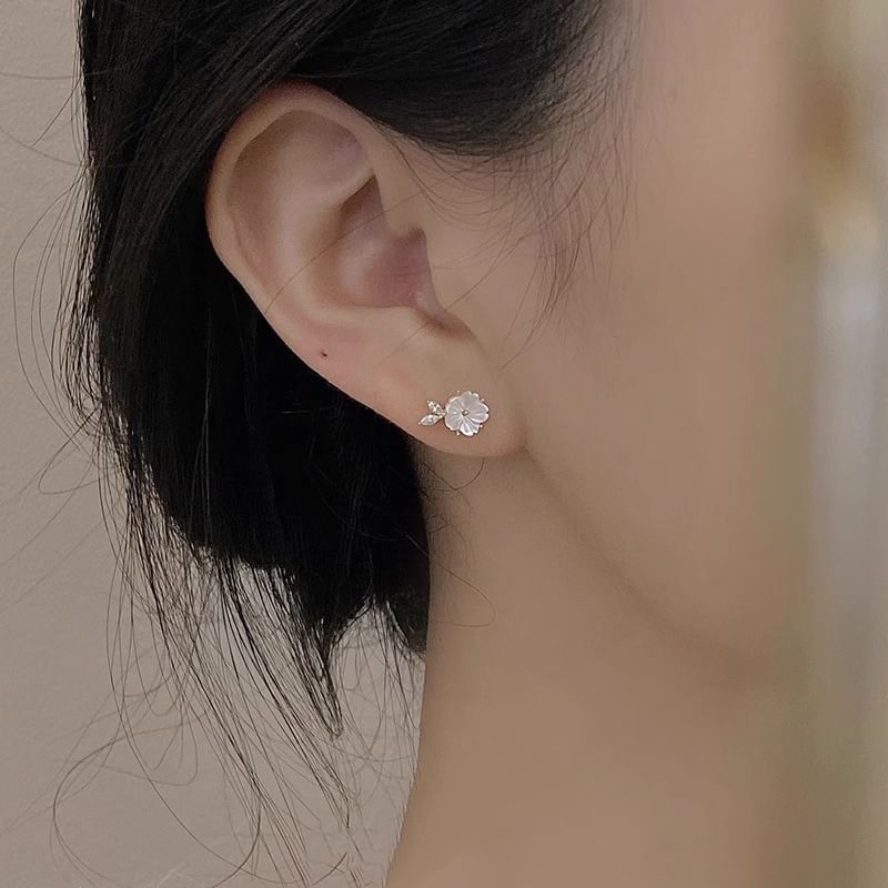 Stud Flower Earring