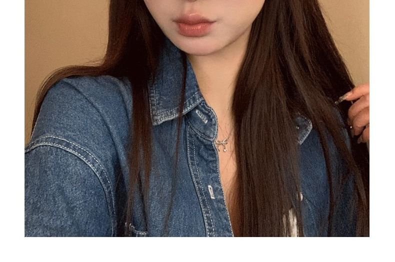 Baseball Cap Bow Embroidered