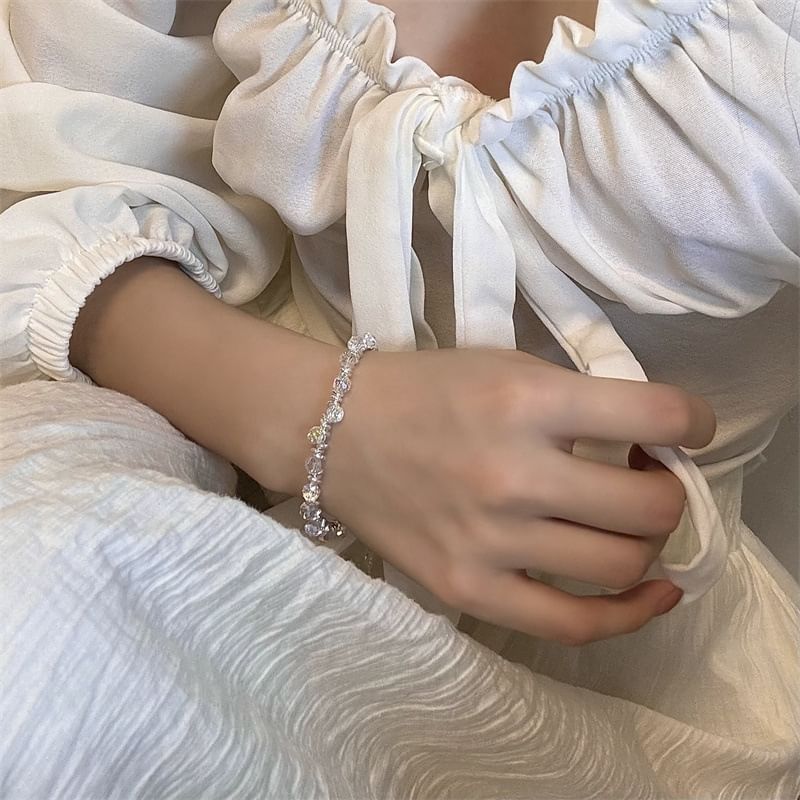 Alloy Crystal Bracelet Faux