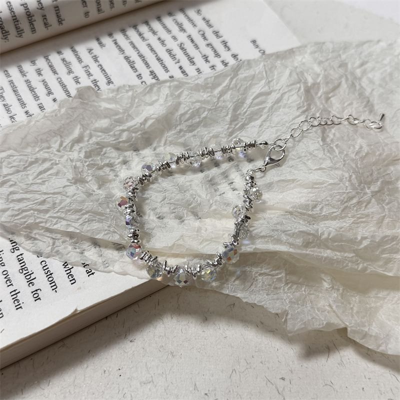 Alloy Crystal Bracelet Faux