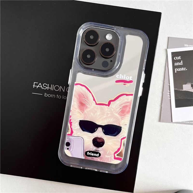 Case Dog Mirrored Phone