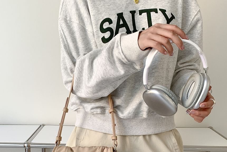 Tote Plain Nylon Buckled Flap Bag