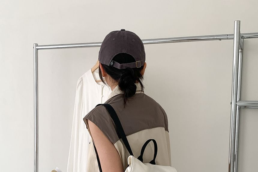 Backpack Plain Drawstring Flap