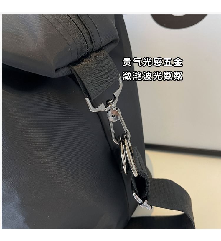 Bag Plain Travel Duffel Zip