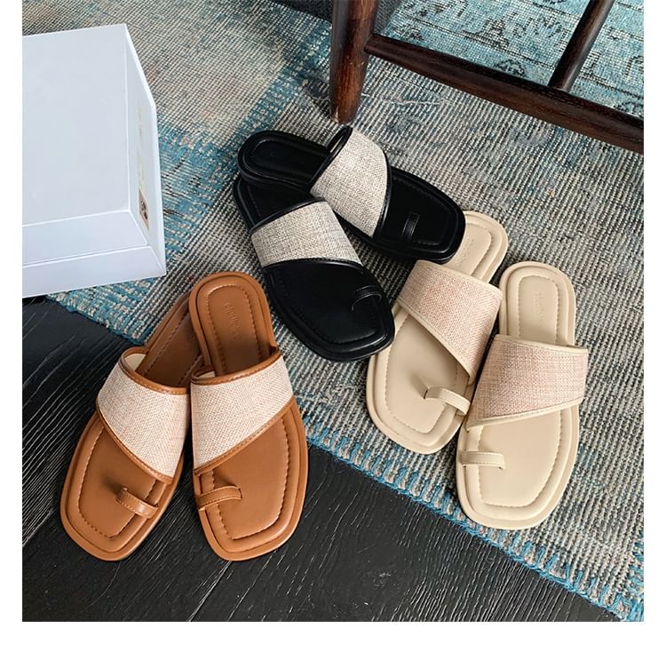 Loop Slide Sandals Toe
