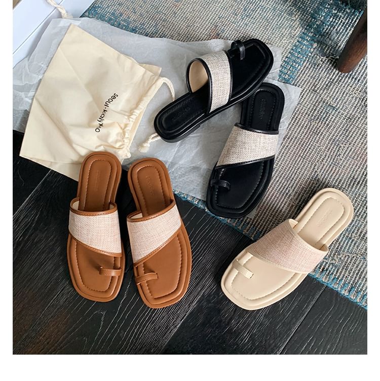 Loop Slide Sandals Toe