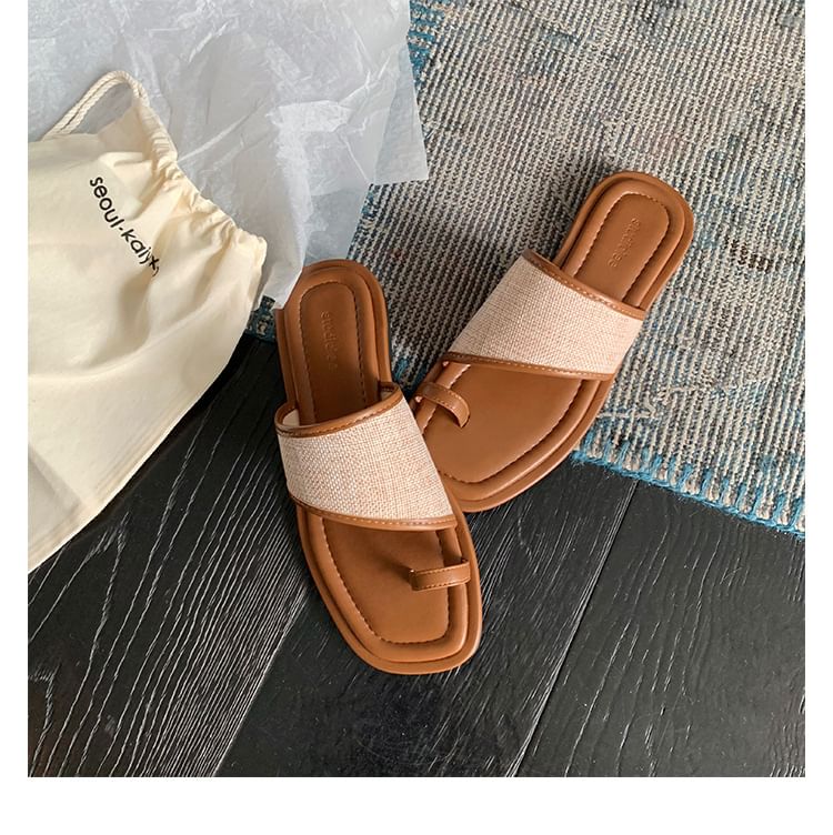 Loop Slide Sandals Toe