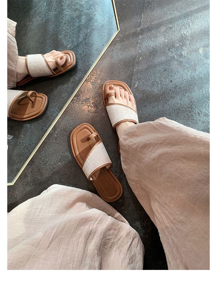 Loop Slide Sandals Toe