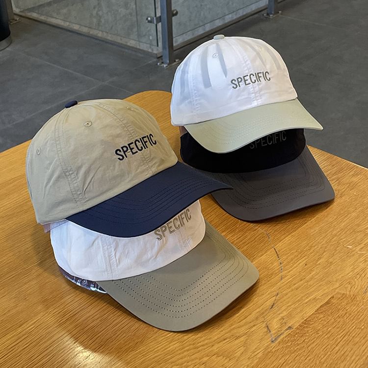 Lettering Baseball Cap