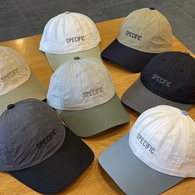 Lettering Baseball Cap