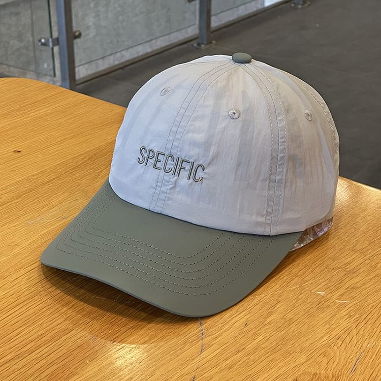 Lettering Baseball Cap