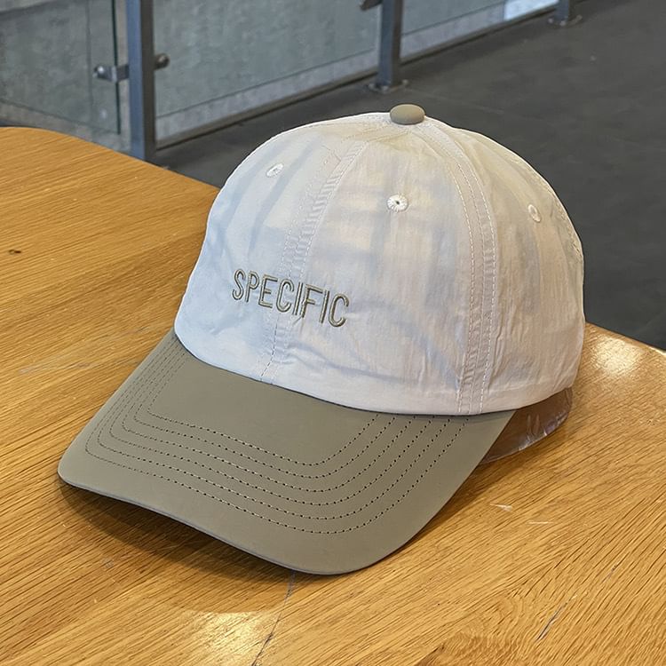 Lettering Baseball Cap