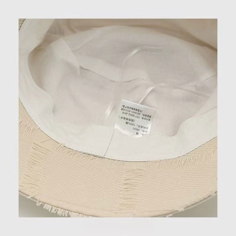 Frayed Bucket Distressed Edge Hat