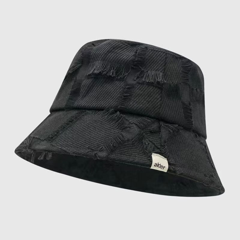 Frayed Bucket Distressed Edge Hat