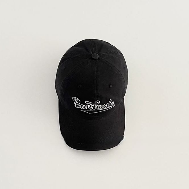 Baseball Lettering Embroidered Cap
