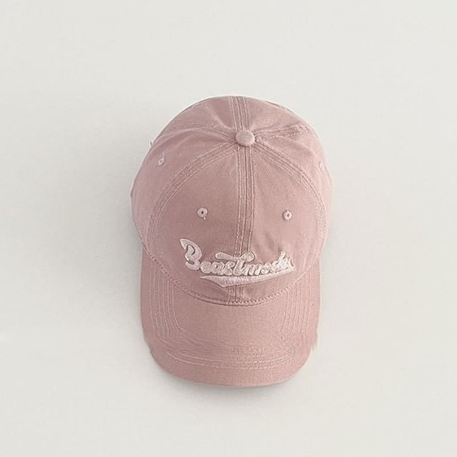 Baseball Lettering Embroidered Cap