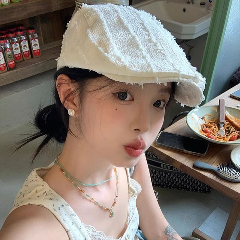 Newsboy Textured Cap