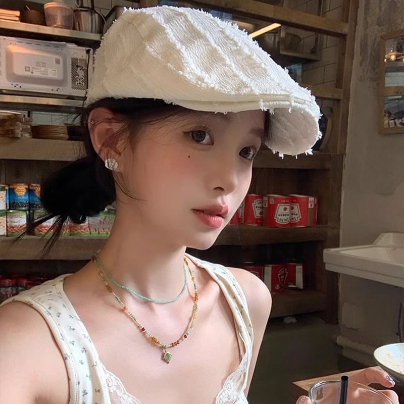 Newsboy Textured Cap