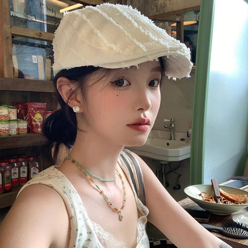 Newsboy Textured Cap