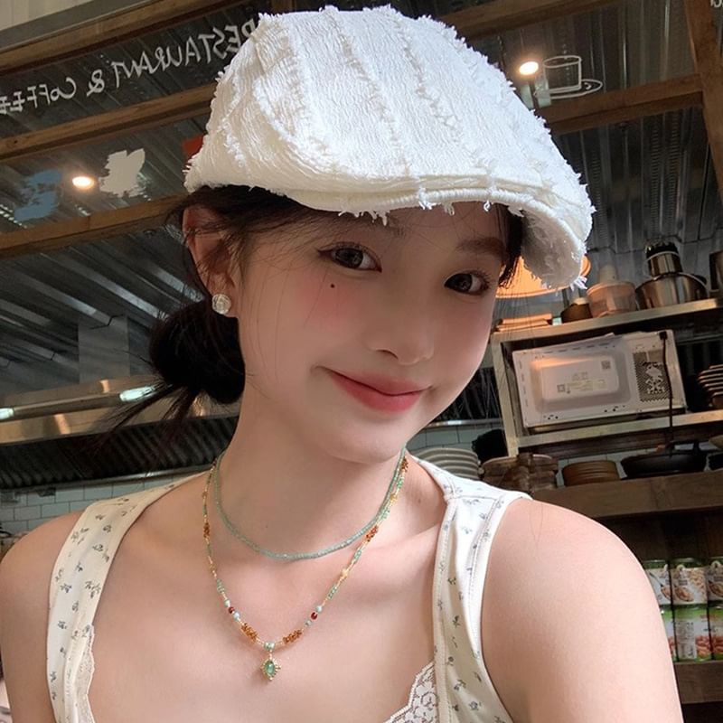 Newsboy Textured Cap