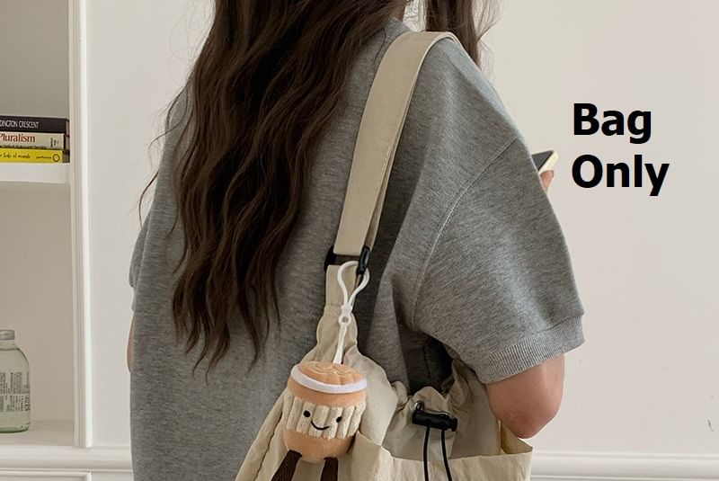 Tote Bag Drawstring Nylon Plain