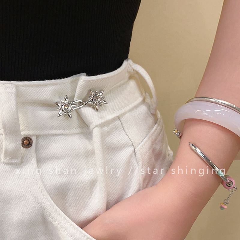 Adjuster Waist Star Rhinestone