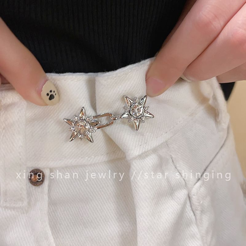 Adjuster Waist Star Rhinestone