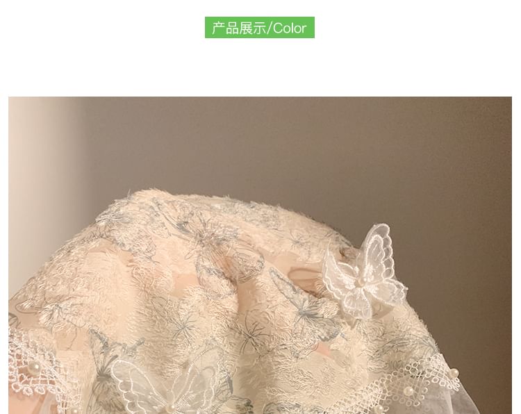 Bandana Designs) Lace (Various Butterfly Trim