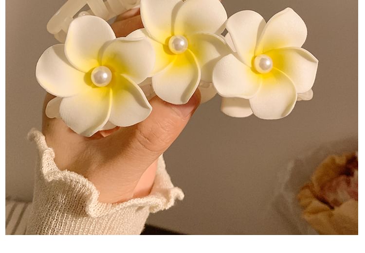 Fabric Floral Clip / Claw Set Hair (Various Designs) Clips Tie