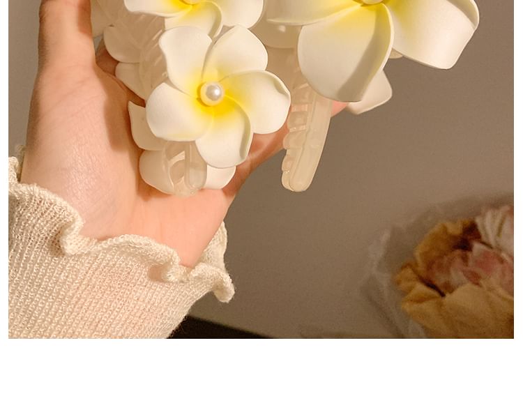 Fabric Floral Clip / Claw Set Hair (Various Designs) Clips Tie