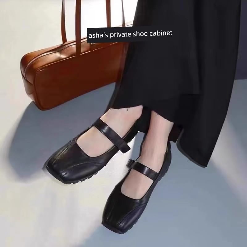 Strap Flats Balletcore Adhesive