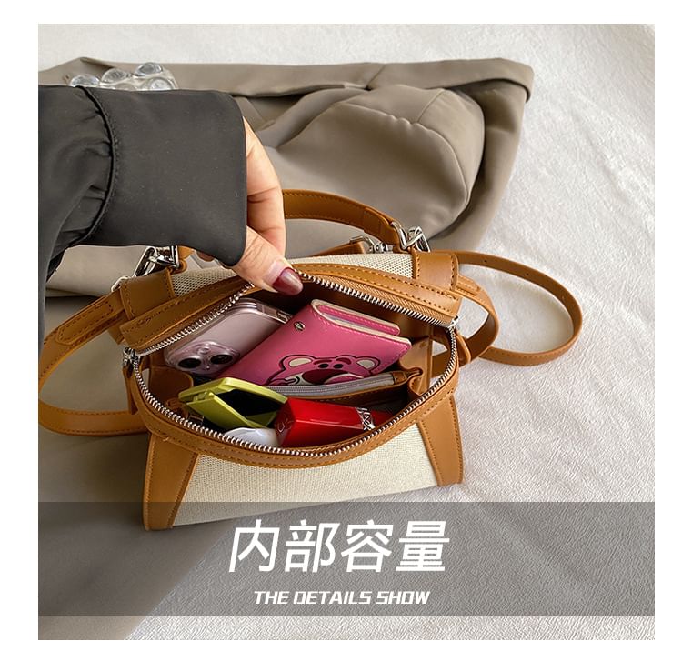 Crossbody Top Handle Tone Two Bag