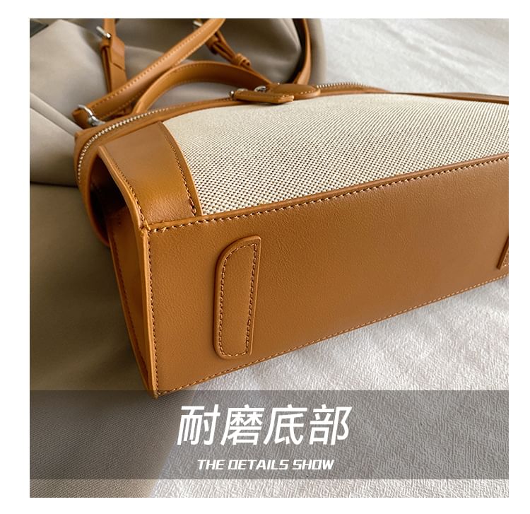 Crossbody Top Handle Tone Two Bag