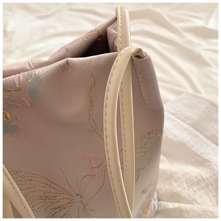 Jacquard Bag Bucket Butterfly