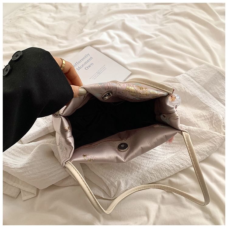 Jacquard Bag Bucket Butterfly