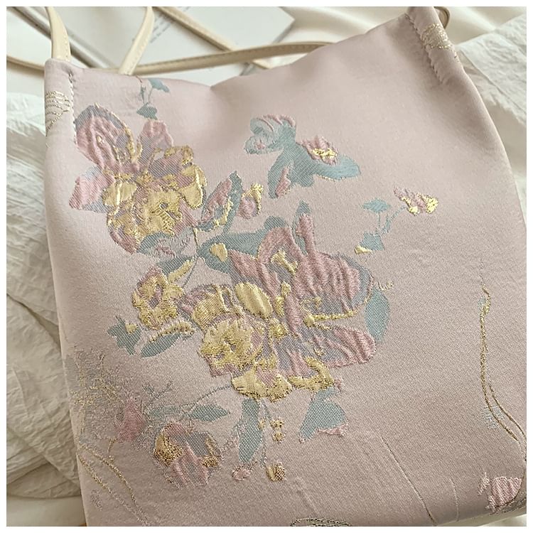 Jacquard Bag Bucket Butterfly