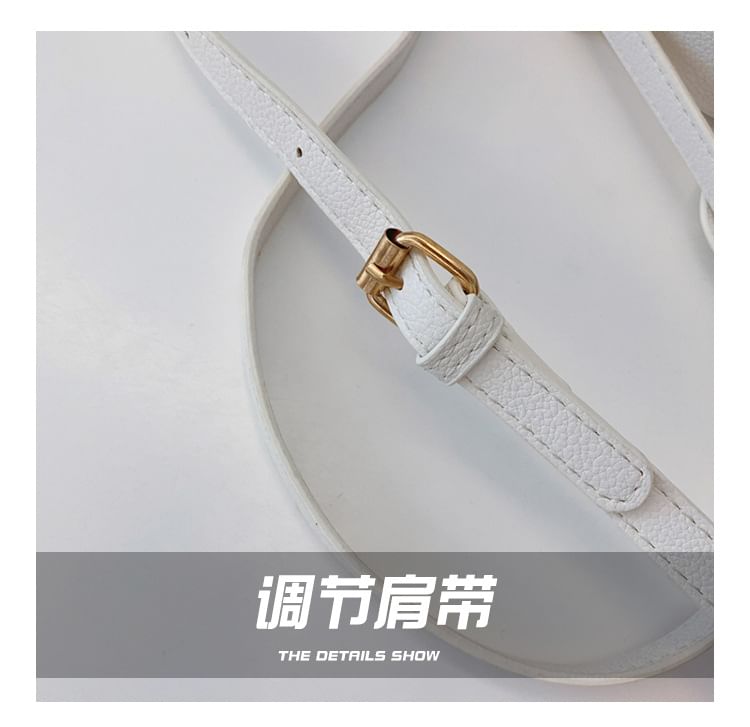 Faux Leather Crossbody Bag Rabbit