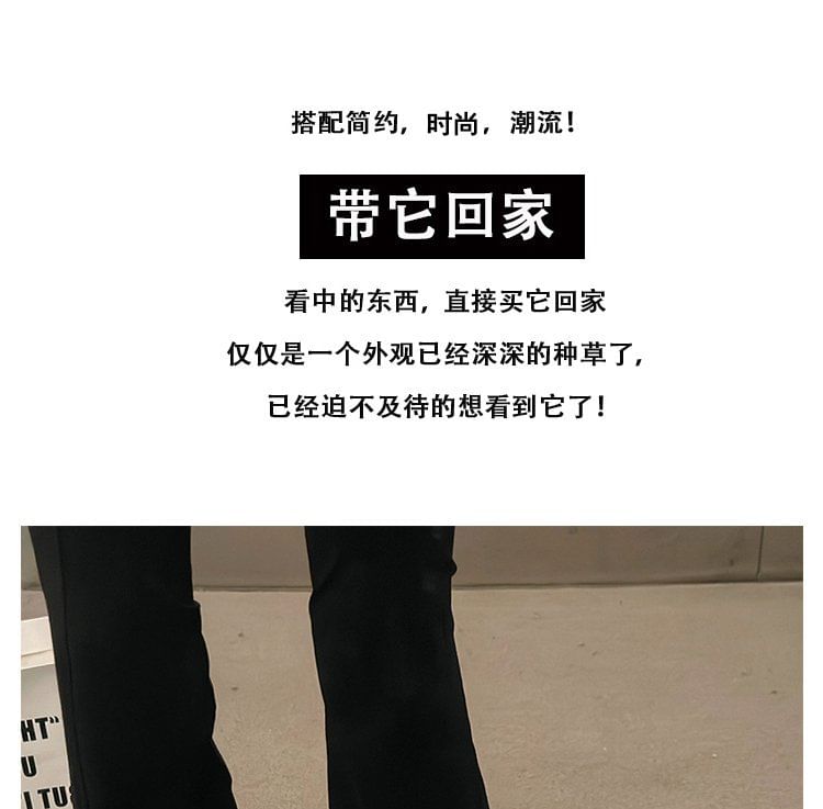 Rhinestone Slide Toe Loop Sandals Heart Platform