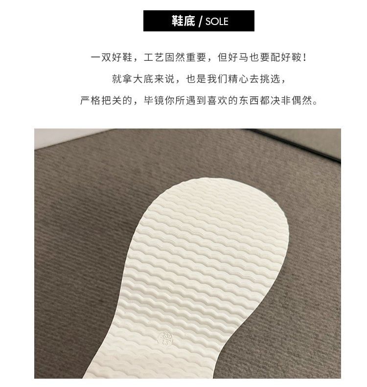 Rhinestone Slide Toe Loop Sandals Heart Platform