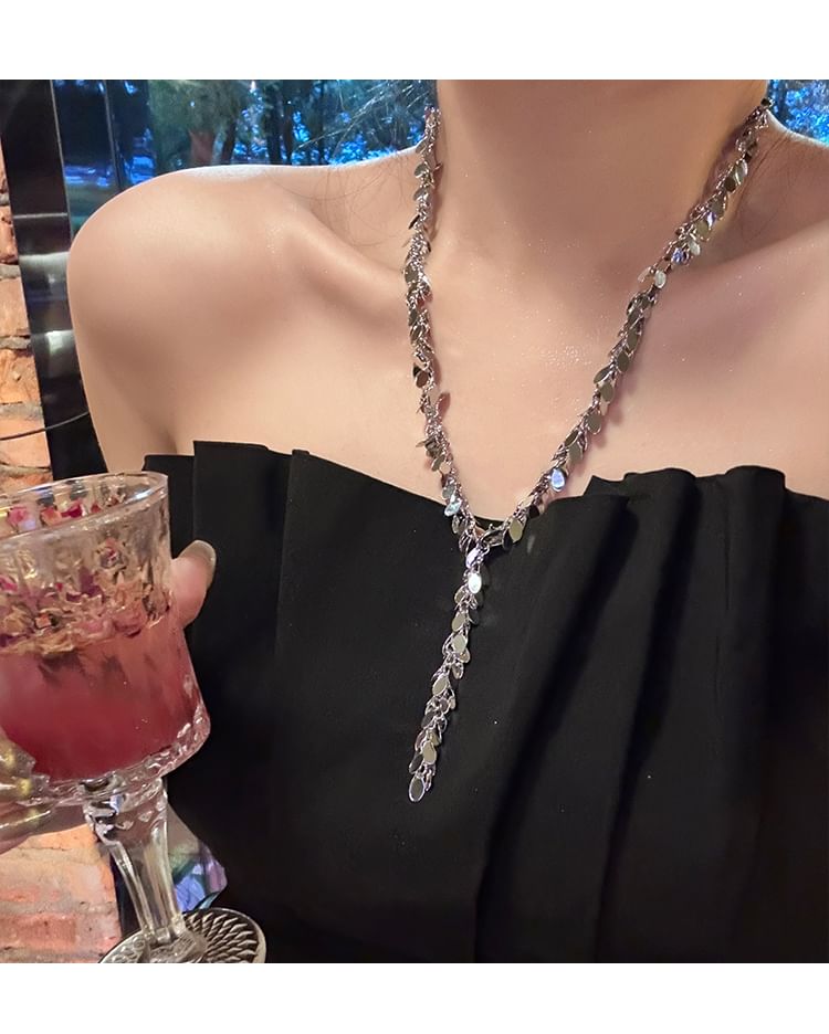 Metal Necklace Sequin