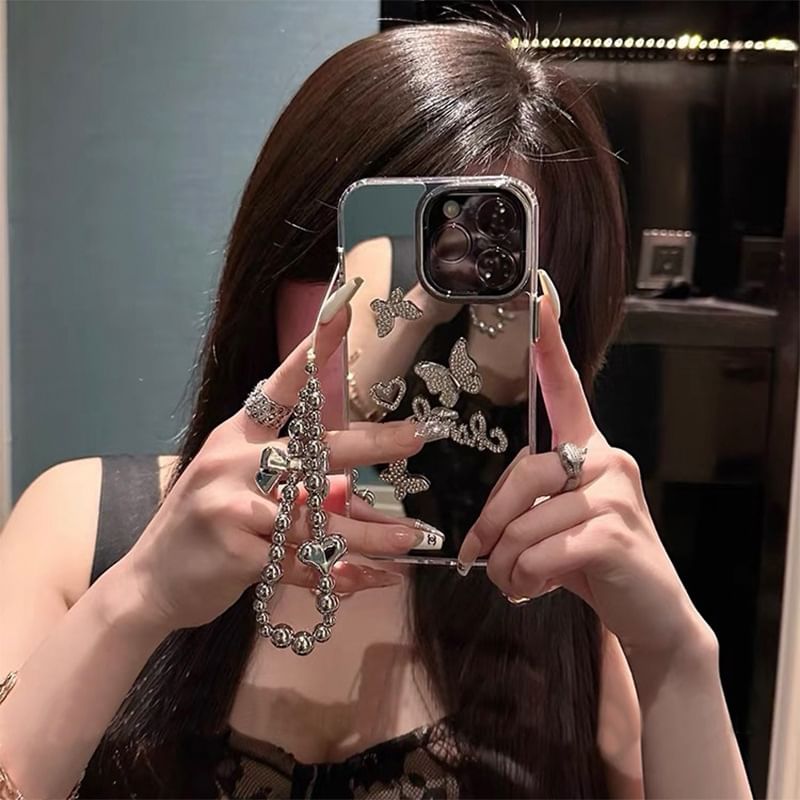 Strap Case Butterfly / Set Mirrored Phone