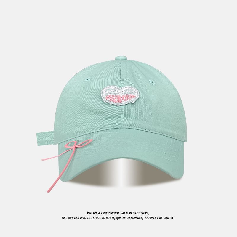 Designs) Baseball Ribbon Cap (Various Applique