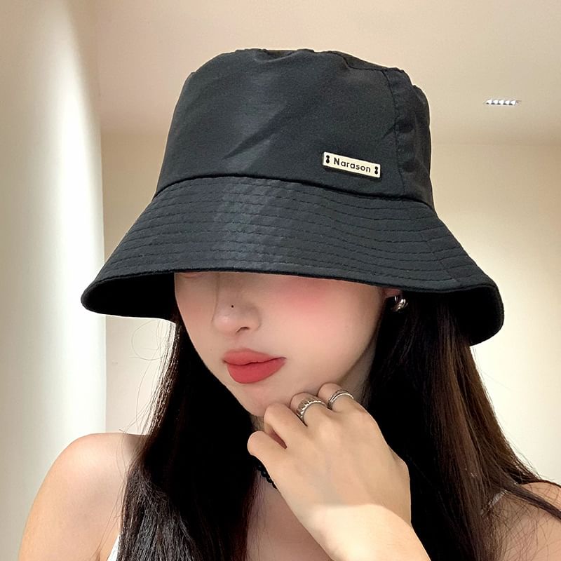 Metal Plate Bucket Hat