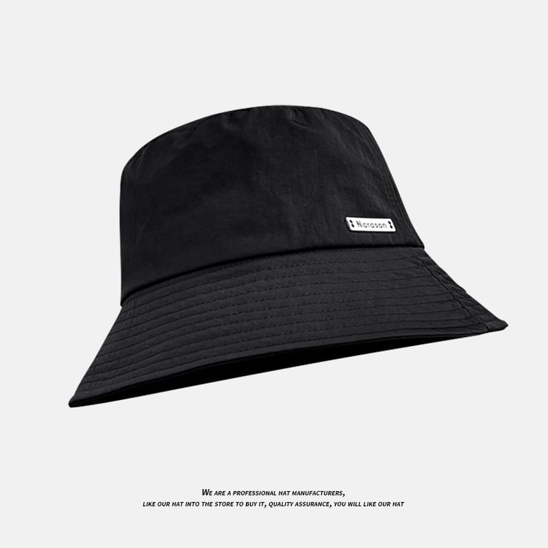 Metal Plate Bucket Hat