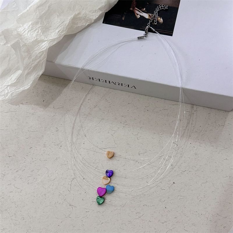 Layered Heart Necklace