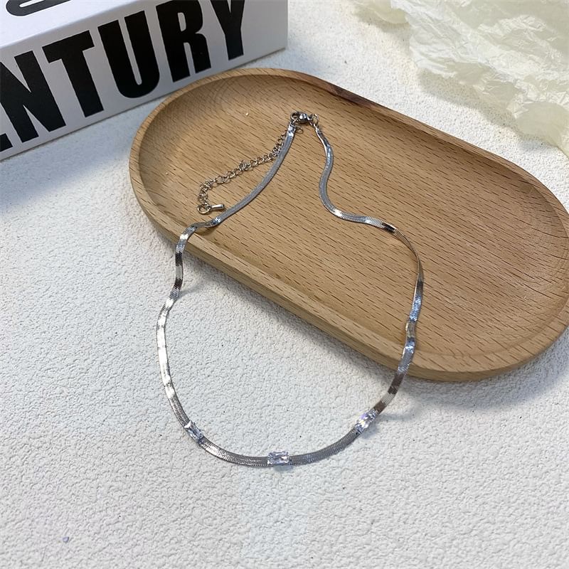 Set of Rhinestone Necklace 2: