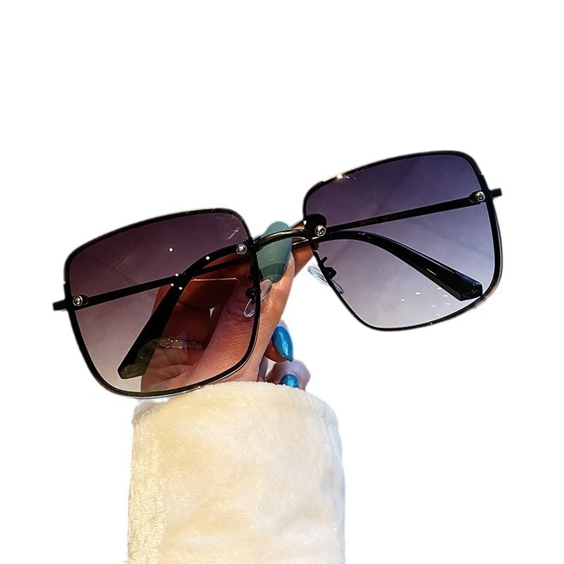 Square Gradient Frame Sunglasses